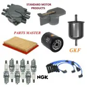 Tune Up Kit Filters Cap Wire Spark Plugs For INFINITI M30 V6 3.0L 1990-1992
