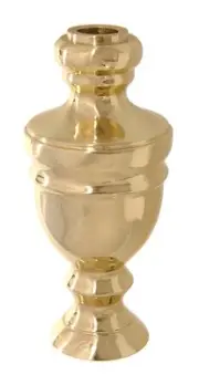 B&P Lamp 4 1/2" Cast Brass Spindle