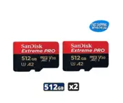 Sandisk 512GB Extreme Pro MicroSD Memory Card GoPro HERO10 Black Bones HERO11 x2