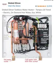 Stiebel Eltron Tempra 29 Plus Whole House Tankless Electric Water Heater