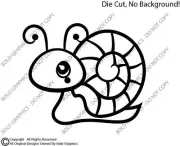 Baby Snail Sticker Decal Die Cut Cute Bug Insect Slime Shell Kids Wildlife Slug