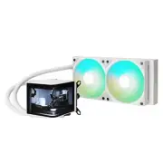 TRYX Panorama 240 Muti-Compatible ARGB AIO Cooler (White) L-P240A-AS2M-G0W