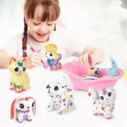 Scribble Scrubbie Pets washable bath toy set