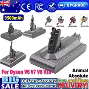 9500mAh Battery For Dyson V6 DC58 V7 V8 V10 SV10 Animal Absolute Battery 21.6V