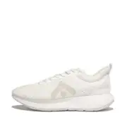 Fitflop FF Runner Sneakers Womens 8.5 Urban White Athletic Running Shoes ZOGG625