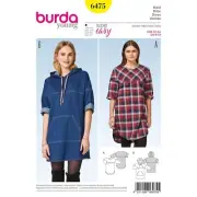 B306 BURDA 6475: SKIRT SIZE 6-18 SEWING PATTERN