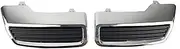 Fit for Peugeot 3008 5008 Muffler Tail End Pipe Cover A2017-2019 Car Styling 2PCS ABS Chrome