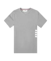 Thom Browne Crewneck T-Shirt 1,2,3,4 light gray