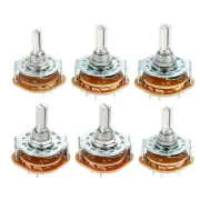 2P3T 2P4T 2P5T 2P6T 3P4T 4P3T Selectable Band Channel Rotary Switch Selector