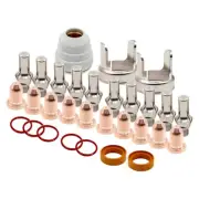 Electrode Tip Kit Fr Lincoln Electric Tomahawk 375 Plasma Cutter LC25 Torch 30pc