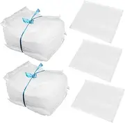 Veemoon 100pcs Shockproof Foam Bag Large Moving Storage Bag Resealable Store Packaging Cushioning for Mailing Padded Poly Mailers Packing Thick Heavy X New Material White