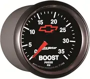 Auto Meter 3604-00406 GM Performance Parts Red 2-1/16" 0-35 PSI Mechanical Boost Gauge