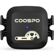 COOSPO Cadence Speed Sensor for Cycling, Wireless Bluetooth ANT+ Bike RPM Sensor