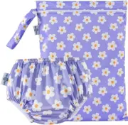 Reusable Swim Nappy with BONUS Wet Bag LARGE 11-14kg (12-24mths/Size 1-2) Pre...