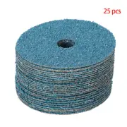 25 Pack 24 Grit 5" × 7/8" Zirconia Resin Fiber Disc Grinding and Sanding Discs