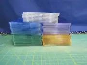 Verbatim Slim CD and DVD Storage Cases Assorted 97836 Multi-Color 49 Count