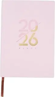 Operitacx Daily Planner: A5 Size 2026 Notebook For Work Elegant Faux Leather Meeting Notebook For Scheduling And Task Management