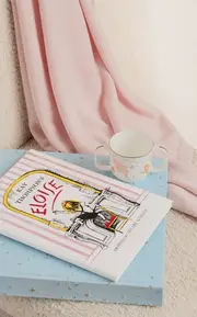 [Graphic Image] Eloise Leather Hardcover Book