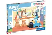 Clementoni: Bluey in the Kitchen - 104pc puzzle