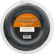 New Signum Pro HYPERION 1.24mm/17 Reel 200M String Power+contro Black Germany