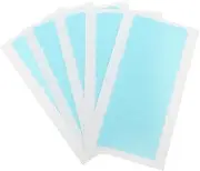 Generic 5 Sheets Wig Film Double Sided Adhesive Tape Wigs Double Side Tape 2 Sided Tape Double Sided Tape Double Sided Hair Extension Tape Wig Adhesive Tapes Wig Tape Strips Sky-Blue Pu