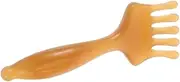 BESTYASH Scalp Massage Comb Comb Resin Scalp Massage Tool Head Scratcher for Hair Scratcher Gua Sha Head Hair Gua Sha Spa Tools Spa Equipment Resin Brown