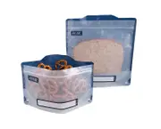 Set of 4 Reusable Snack & School Sandwich Pouches, Reusable lunch bag BPA Free