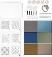Water Soluble Sashiko Kit - Sashiko Embroidery Kit, Water Soluble Embroidery Pattern | Sashiko Embroidery Beginner Needlework, Hand Sewing Enthusiasts Embroidery Practice Kit for Hand Sewing Lover