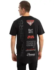 [Nena & Pasadena] Essendon Vert Tee in Black