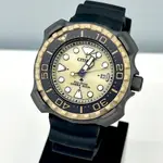 CITIZEN BN0226-10P 星辰錶 手錶 46MM 光動能 鈦金屬 金色面盤 黑橡膠錶帶 男錶女錶