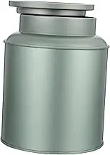 Alipis Thickened Tinplate Tea Storage Sealed Lid Tea Canister Large Matcha Container Storage Jar for Dried Fruit Candy