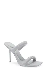 Alexander Wang Julie Padded Slide Sandal in Alloy Grey at Nordstrom, Size 11Us