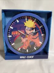 Naruto 10” Wall Clock Analog Display By Viz Media 2002 NIB