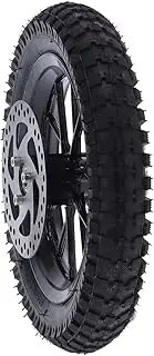 Premium Quality Metal Wheel Rim Pocket Bike Tire, Anti Skid Surface, Thickened Tube, Saves Time and Effort With Fitment for Coolster 49cc 2 Stroke Mini Dirt Bike QG-50