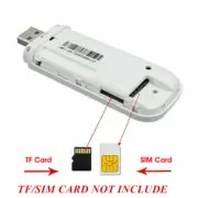 Wireless 4G WiFi USB Dongle Modem SIM/TF Card Adapter For Car DVD Player Laptop