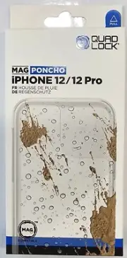 Quad Lock Apple iPhone 12/12 PRO Wet Weather Poncho **FREE EXPRESS FREIGHT*