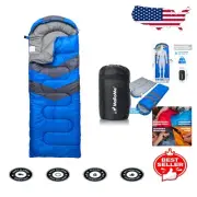 Ultra-Light Waterproof Sleeping Bag for Backpacking & Camping - Unisex Adults