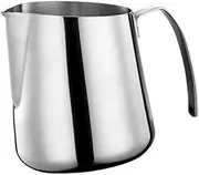 Fonowx Espresso Milk Steaming Pitcher with Measurement Scale, Silver 750ML