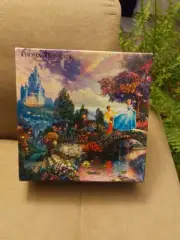 Disney Cinderella Castle 750 Piece Puzzle - Thomas Kinkade, Wishes Upon A Dream