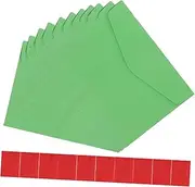 FOYTOKI Organize Cards Go Pack Small Kraft Envelopes for DIY Office Travel Parties