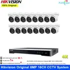 Hikvision 4K 16CH 16PoE NVR ColorVu Acusense Home Security IP Camera CCTV System
