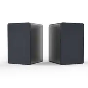 Silcron SLR01 Wireless Active Bookshelf Speakers Set 50W with Remote - Black