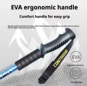 CARBON Walking Hiking Stick Retractable Adjustable Trekking Stick ULTRA LIGHT