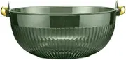 洗菜盆沥水篮厨房客厅水果盘 盆家用沥水双层塑料水果篮 Kitchen cookware set/817