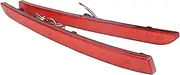 Rear Tail Lights 2X Rear Bumper Reflector Brake Light Lamp Turn Signal Light for VW T5 for Transporter for M&ultivan for Caravelle Rear Light Assemblies