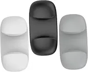 3pcs Rice Spoon Storage Mounted Utensil Holder for Kitchen Organization Strong Adhesive Hook Design for Rice Paddles Serving Spoons Spatulas Installation Smooth Surfaces