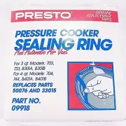Presto Sealing Ring 09918 And Automatic Air Vent Plug Pressure Canner Cooker New