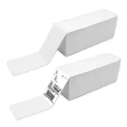 4000 Direct Fanfold Thermal Shipping Labels 4 x 6 for Zebra & Rollo Printers USA