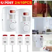 Wireless Home Alert System PIR Motion Sensor Alarm Driveway Security Garage Shed