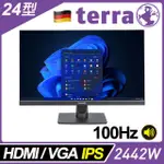 TERRA 2442W 抗藍光螢幕(24型/FHD/喇叭/IPS)